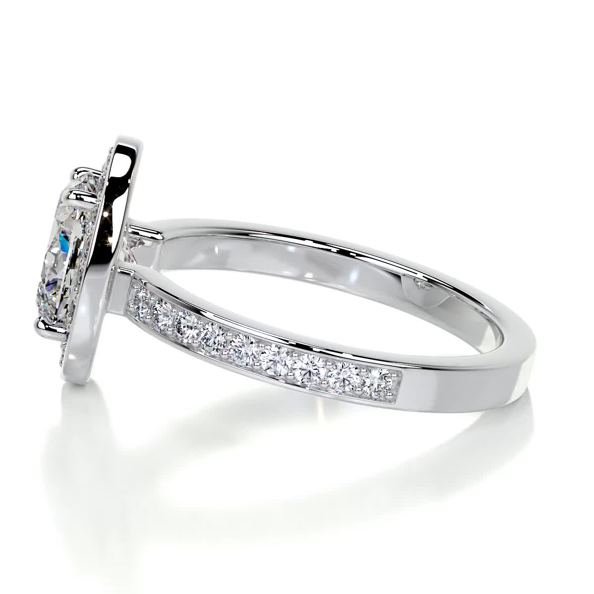Raina Diamond Engagement Ring -14K White Gold、mySite、hinf8tx79