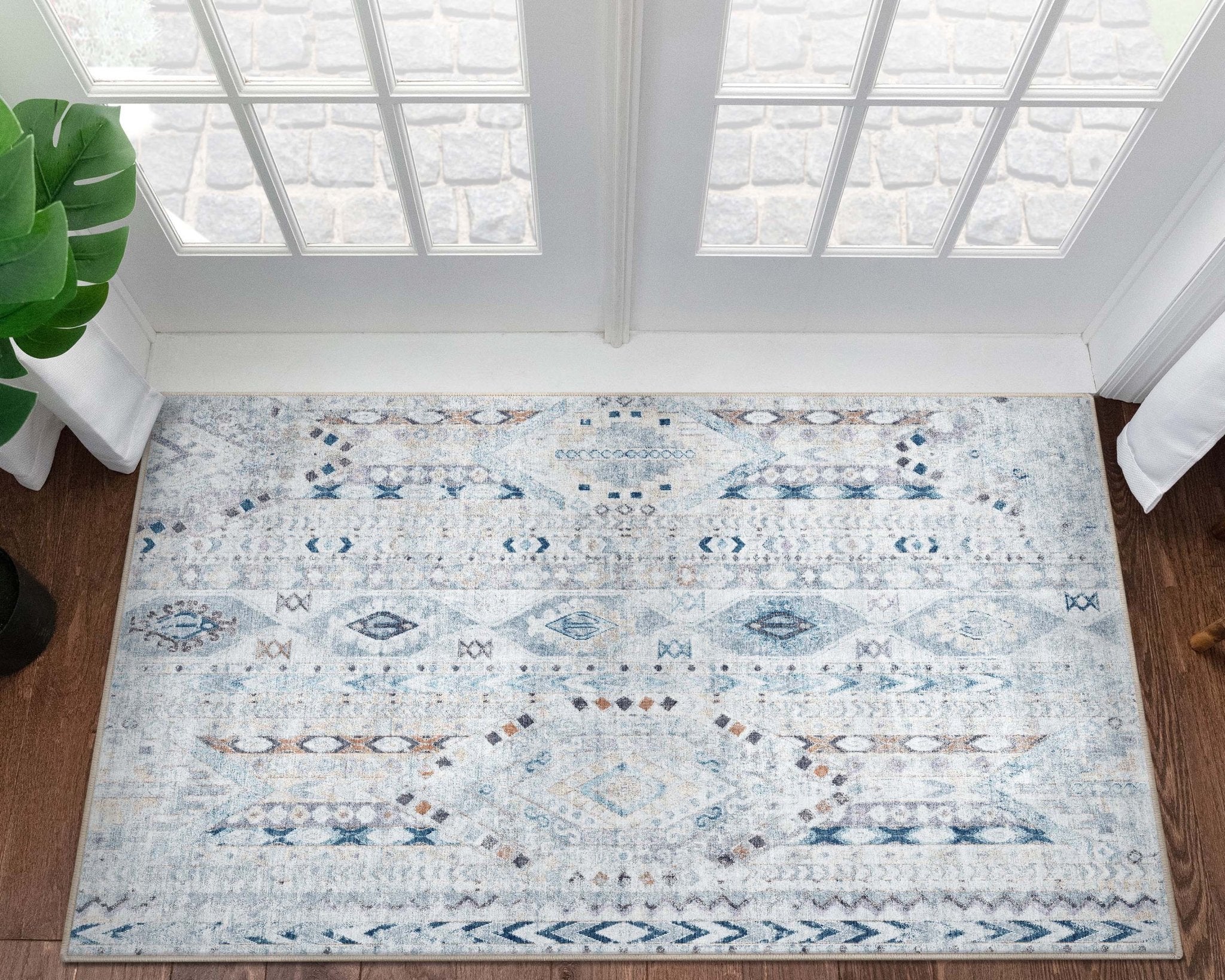 Apollo Rodeo Tribal Diamond Flat-Weave Rug、mySite、gigharbornorthrealestate