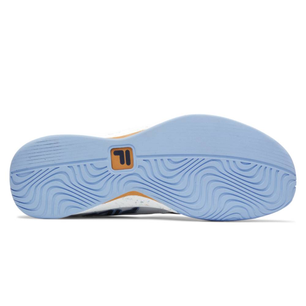 Fila Mondo Forza Men's Tennis Shoe (White/Navy)