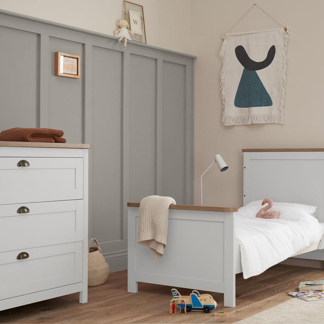  Tutti Bambini Verona 2 Piece Room Set - White/Oak、mySite、merchandisen
