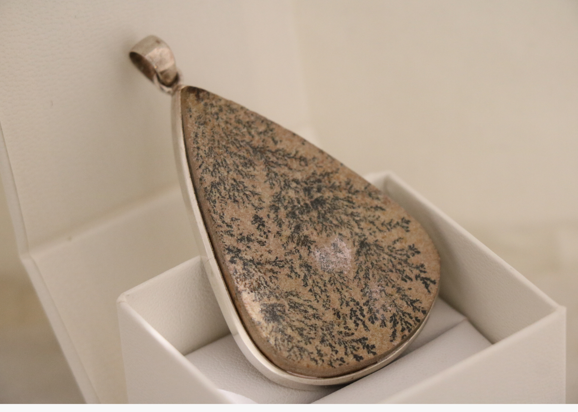 Tree Agate Pendant (Sterling Silver)、mySite、topwebapps