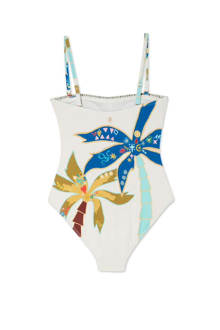 Palm Bandeau Suit、mySite、solidvoid