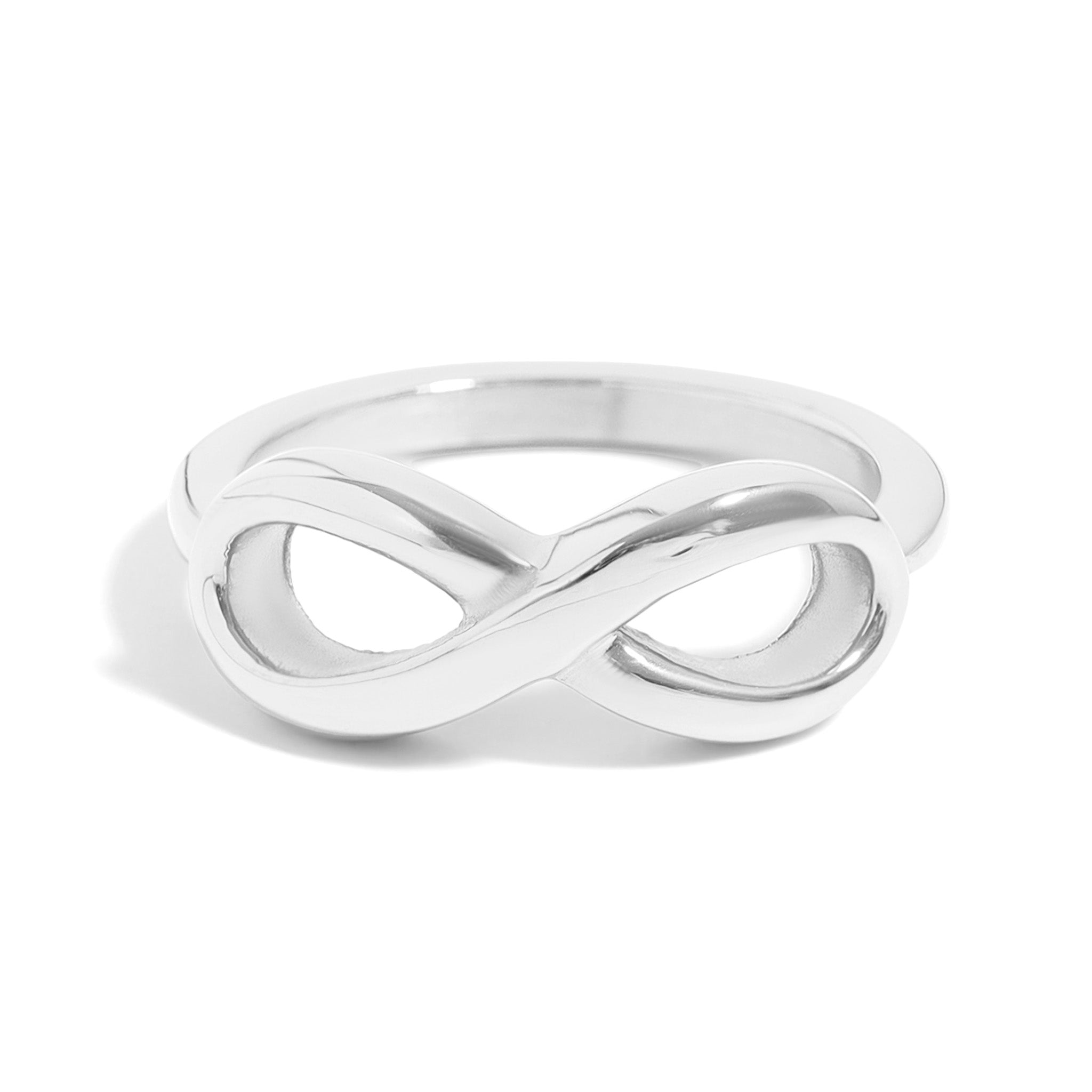 18K Gold PVD Stainless Steel Infinity Ring / SCR4083、mySite、dreamappss