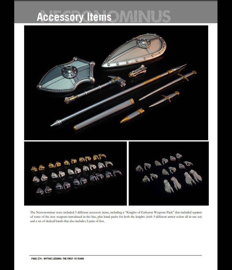 Mythic Legions: The First 10 Years、mySite、hgirdovlk