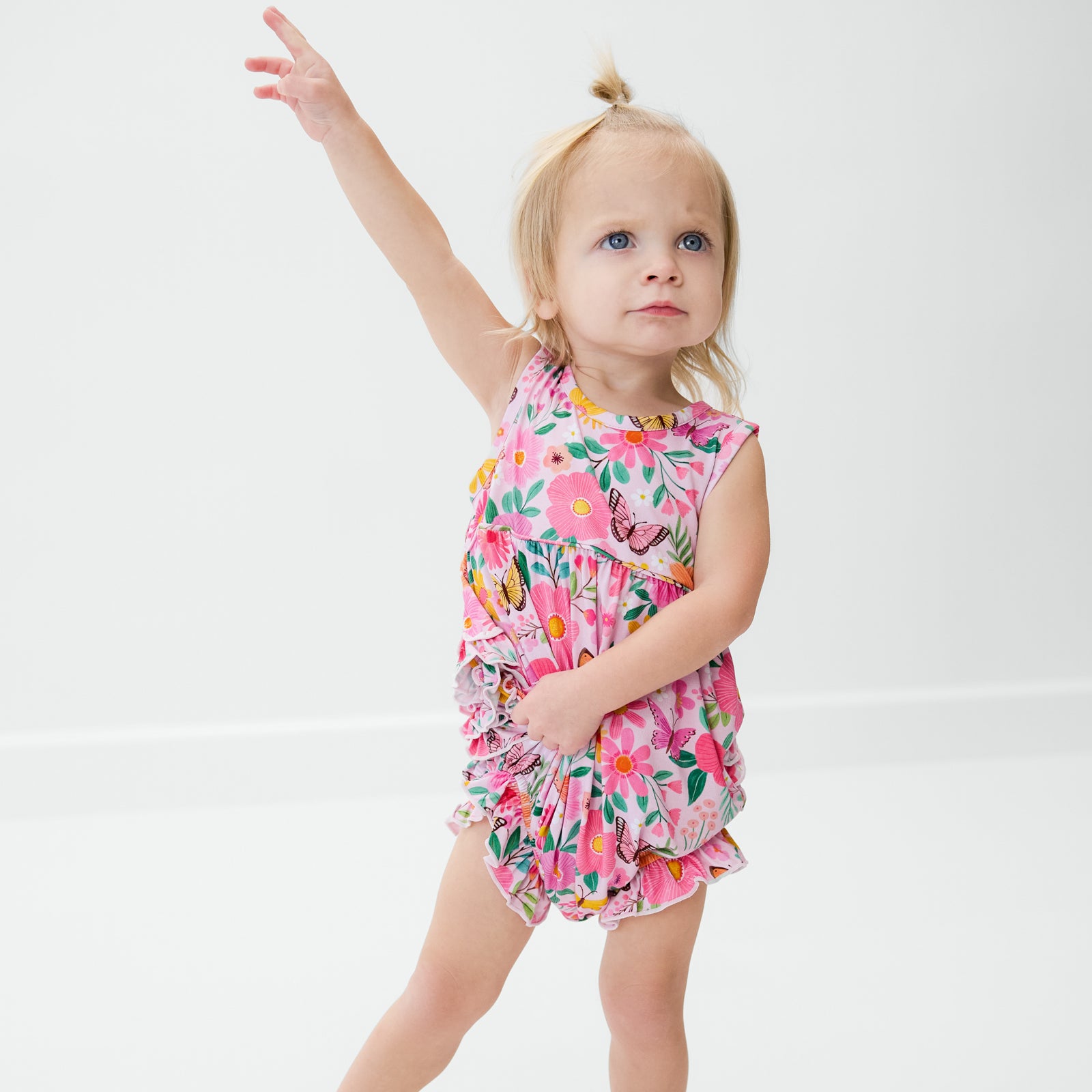 Butterfly Blooms Bubble Romper、mySite、g9winljtr