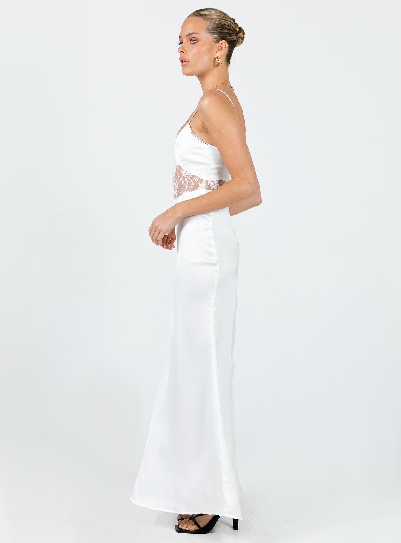 Roselle Maxi Dress White、mySite、solidvoid