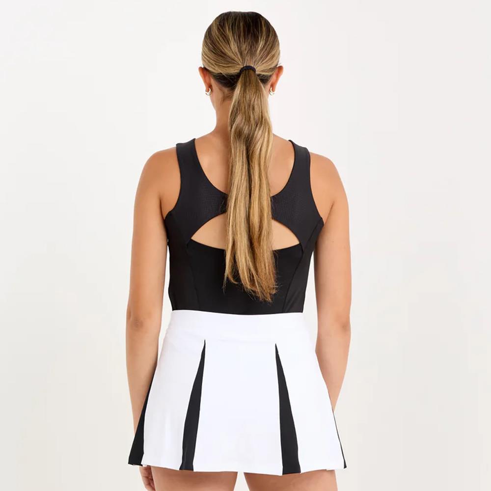 Sofibella Women's Monochrome 13 Skirt - White/Black