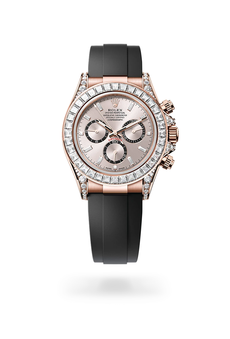 Rolex Cosmograph Daytona in 18 kt Everose gold with lugs set with diamonds, M126535TBR-0002 | Blakemans Jewelry、mySite、hinf8tx79