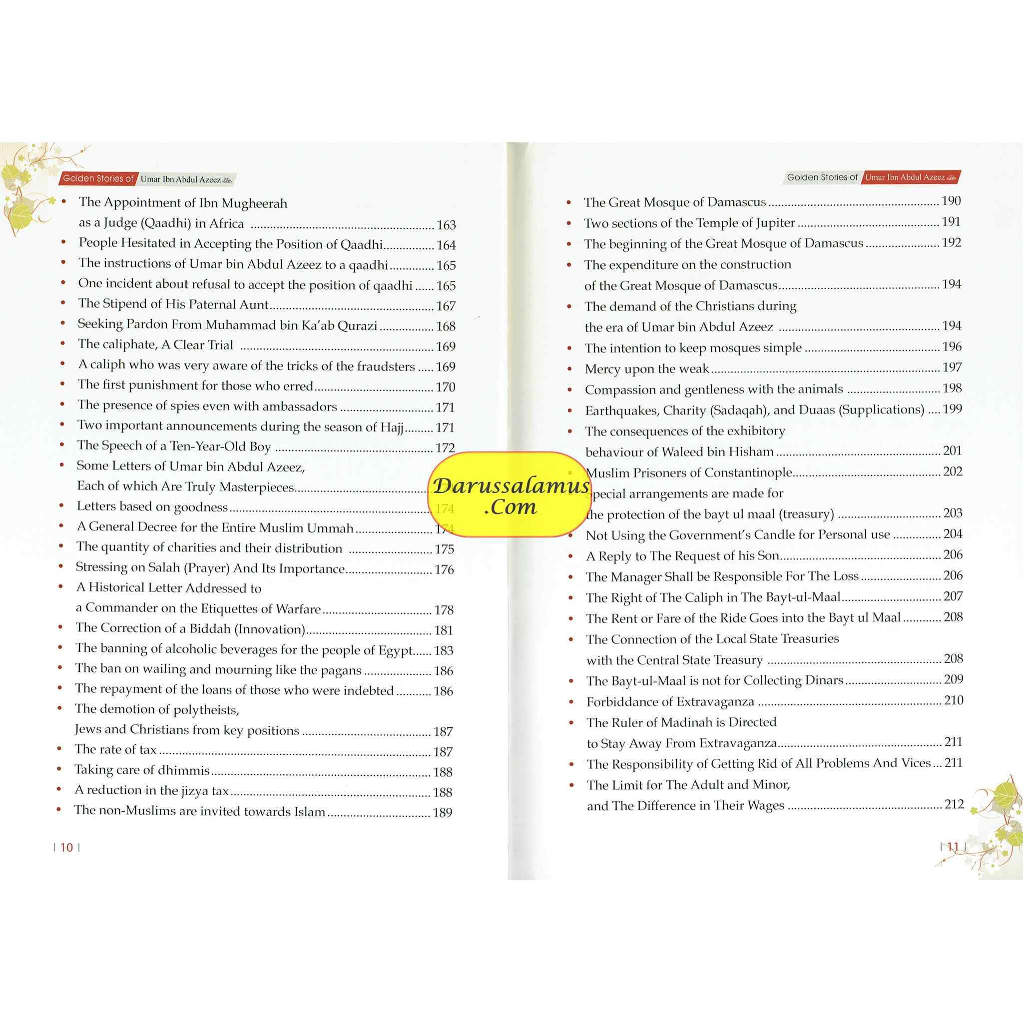 Golden Stories of Umar Ibn Abdul Aziz By Abdul Malik Mujahid、mySite、topwebapps