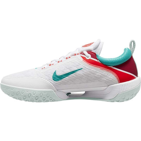 Nike Court Zoom NXT Men's Tennis Shoe (White/Washed Teal)