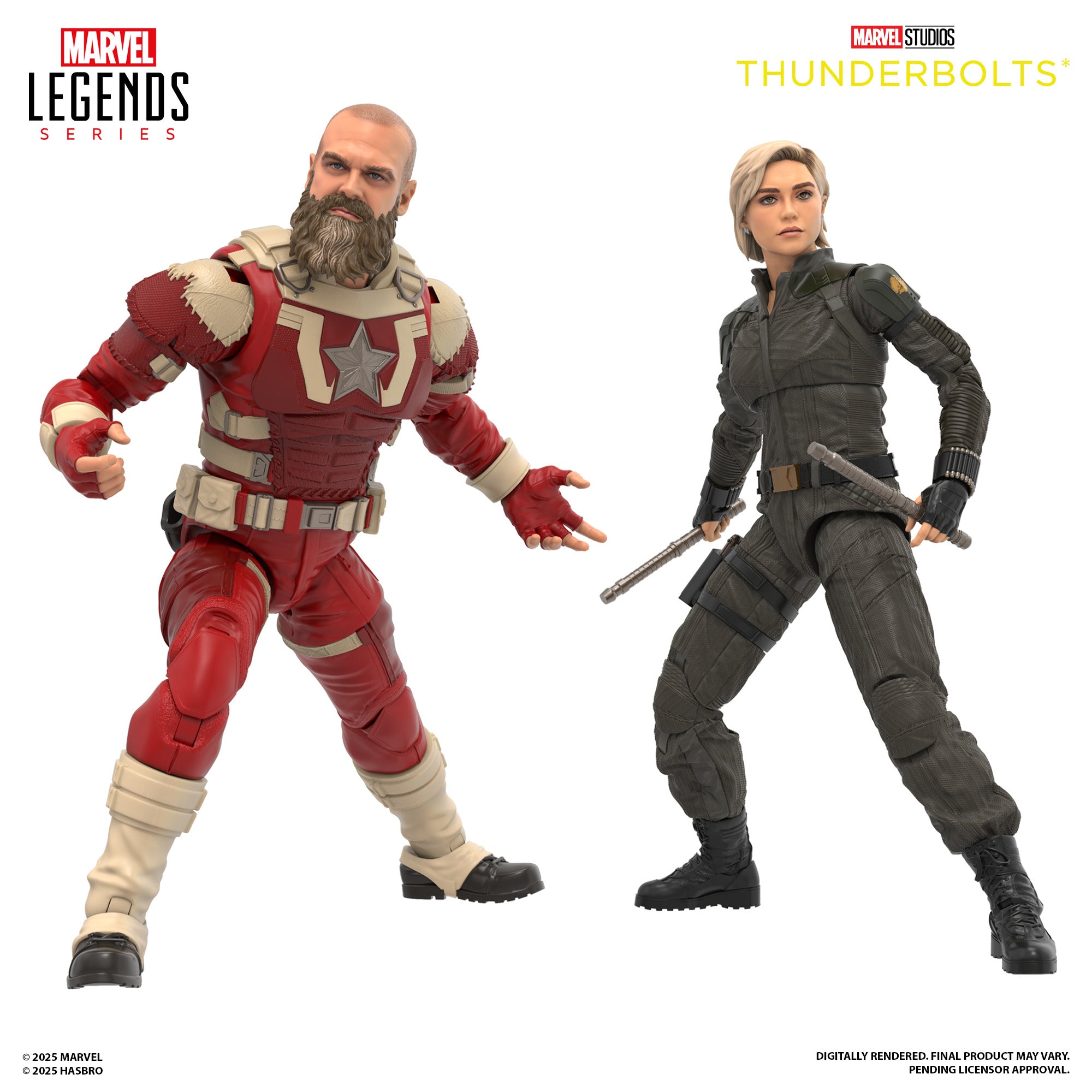Marvel Legends Series Thunderbolts Movie Yelena Belova and Red Guardian 2-Pack、mySite、hgirdovlk