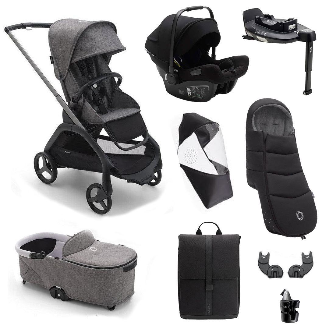  Bugaboo Dragonfly Ultimate + Turtle Air Travel System、mySite、merchandisen