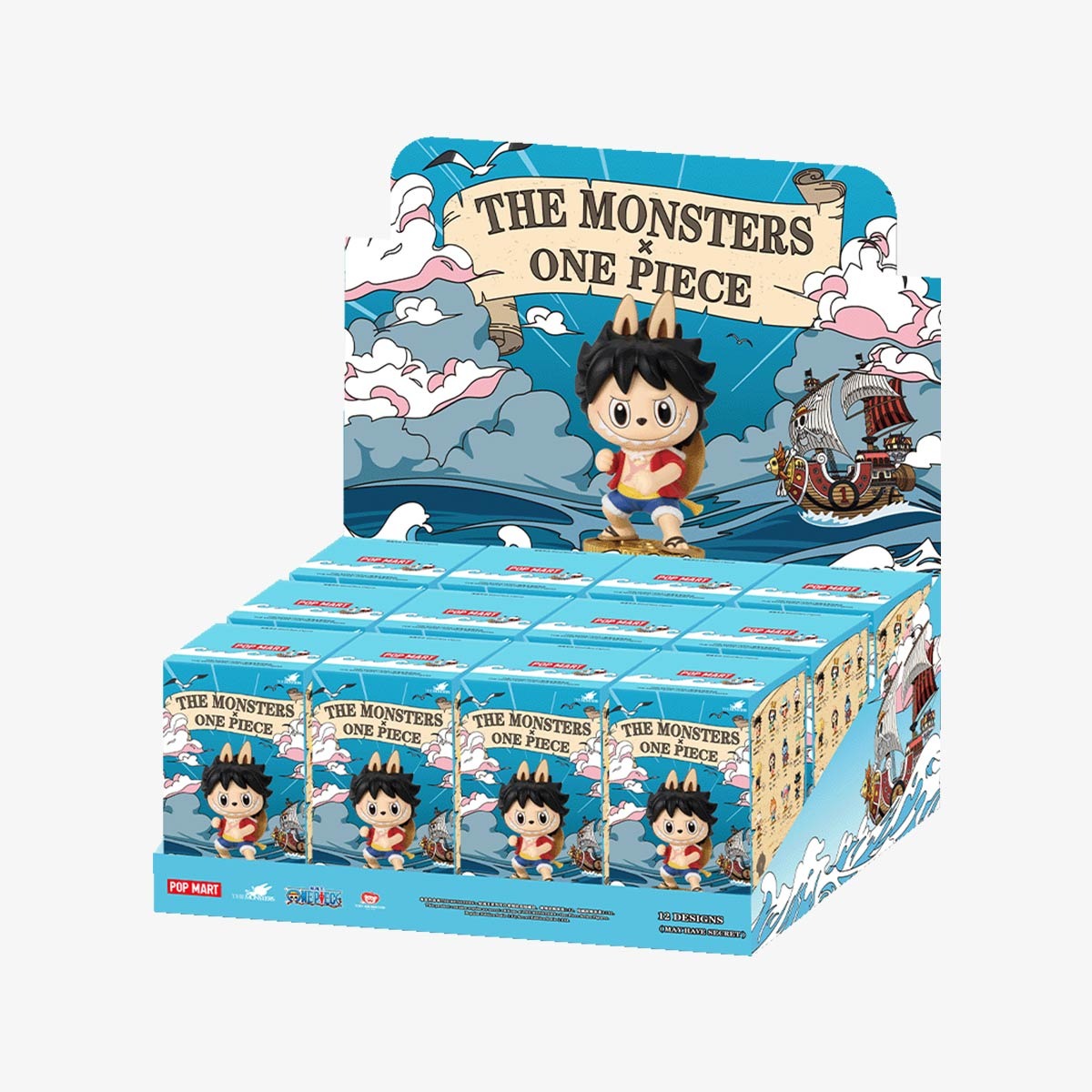  POP MART THE MONSTERS × One Piece Series Figures、mySite、greenlandpopulation