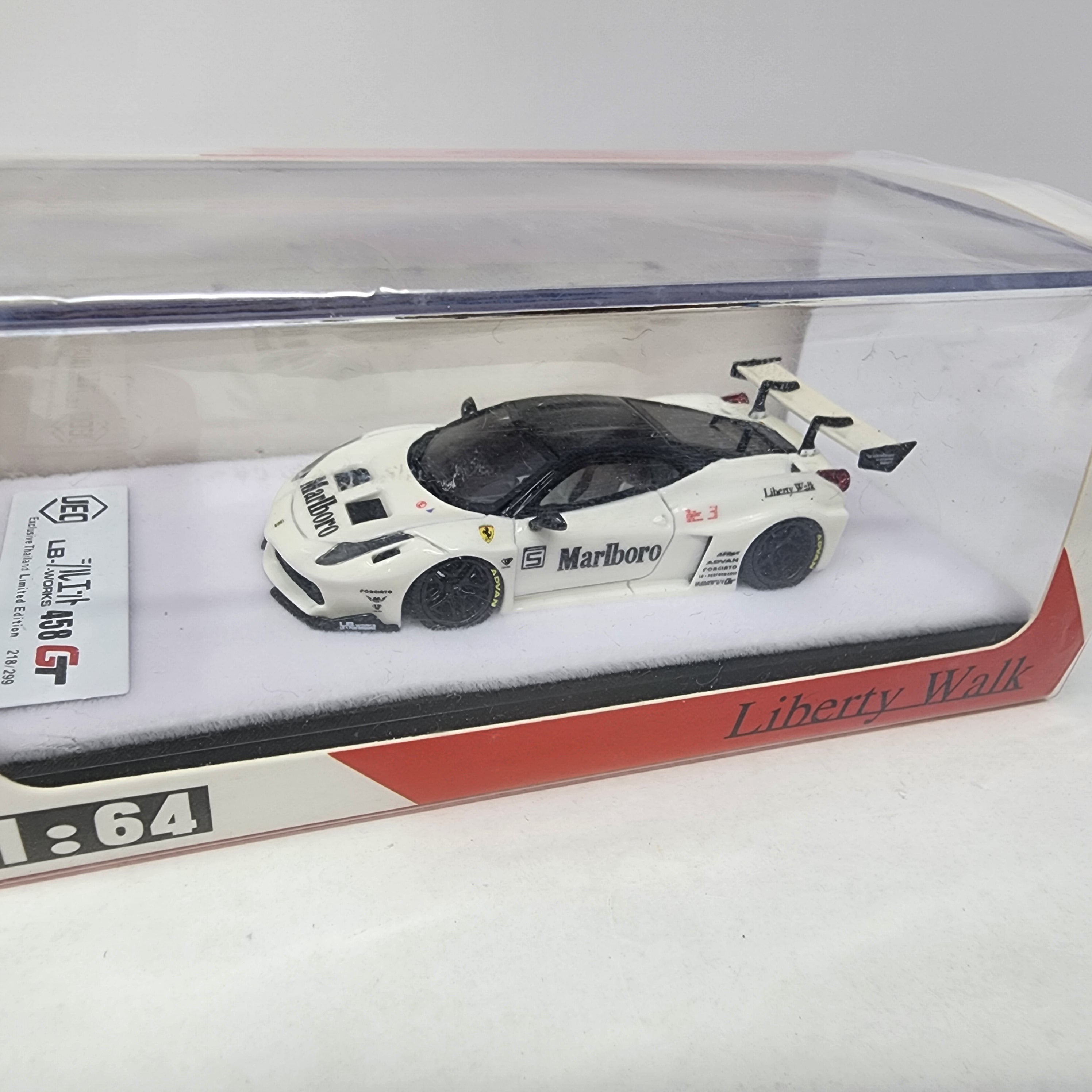 1:64 Ferrari 458 GT Italia Liberty Walk LB WORKS Performance Mariboro White、mySite、hgirdovlk
