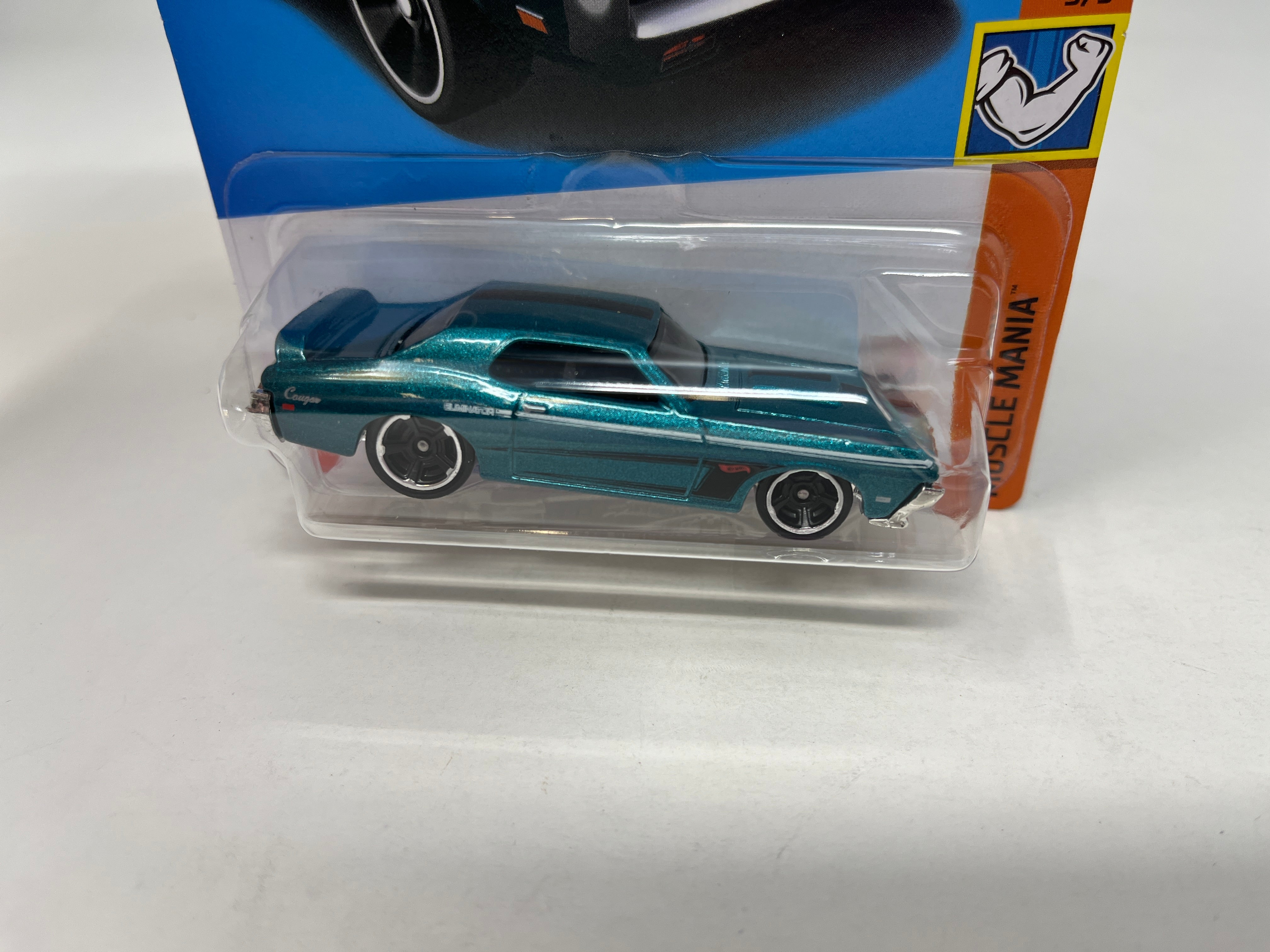 '69 Mercury Cougar Eliminator #171 * Teal * 2024 Hot Wheels Case K、mySite、hgirdovlk