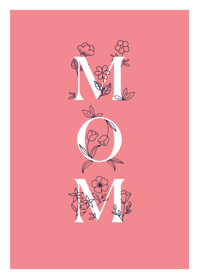 Mom Greeting Card、mySite、solidvoid