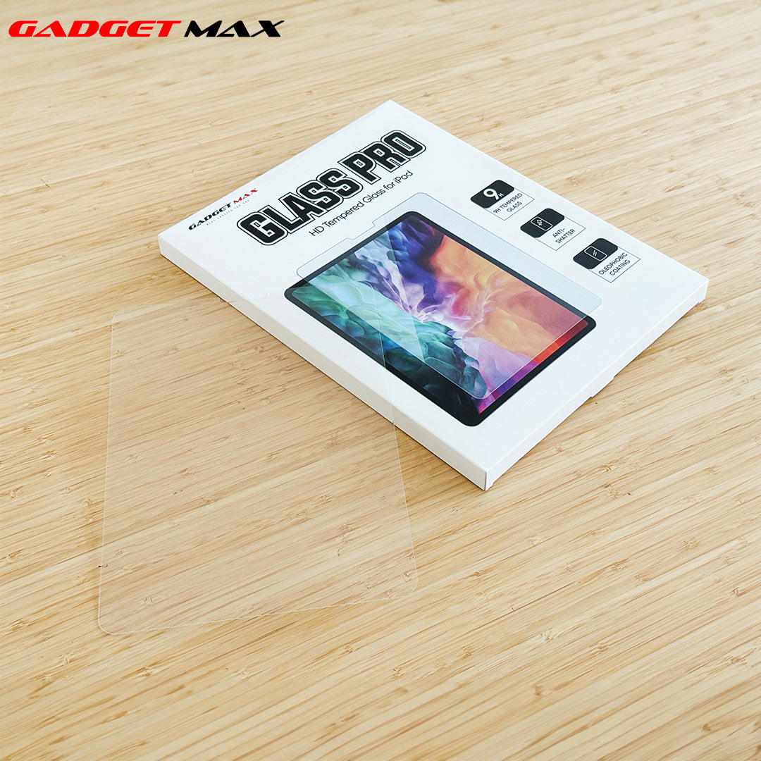 GADGET MAX GLASS IPAD 10.9 HD TEMPERED GLASS (CLEAR) (726981)、mySite、fannypackpong