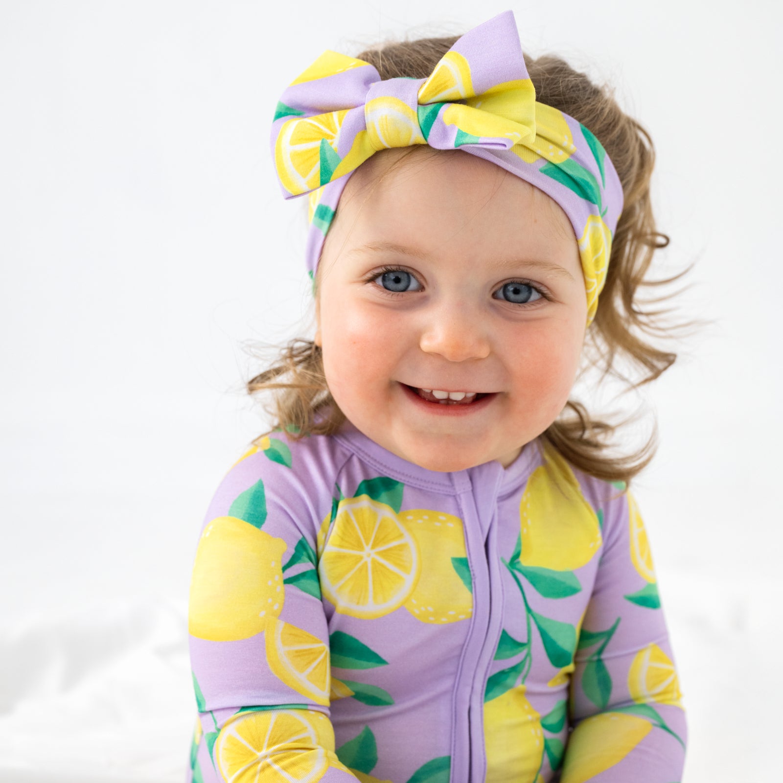  Lavender Sunny Citrus Luxe Bow Headband、mySite、layawaytickets