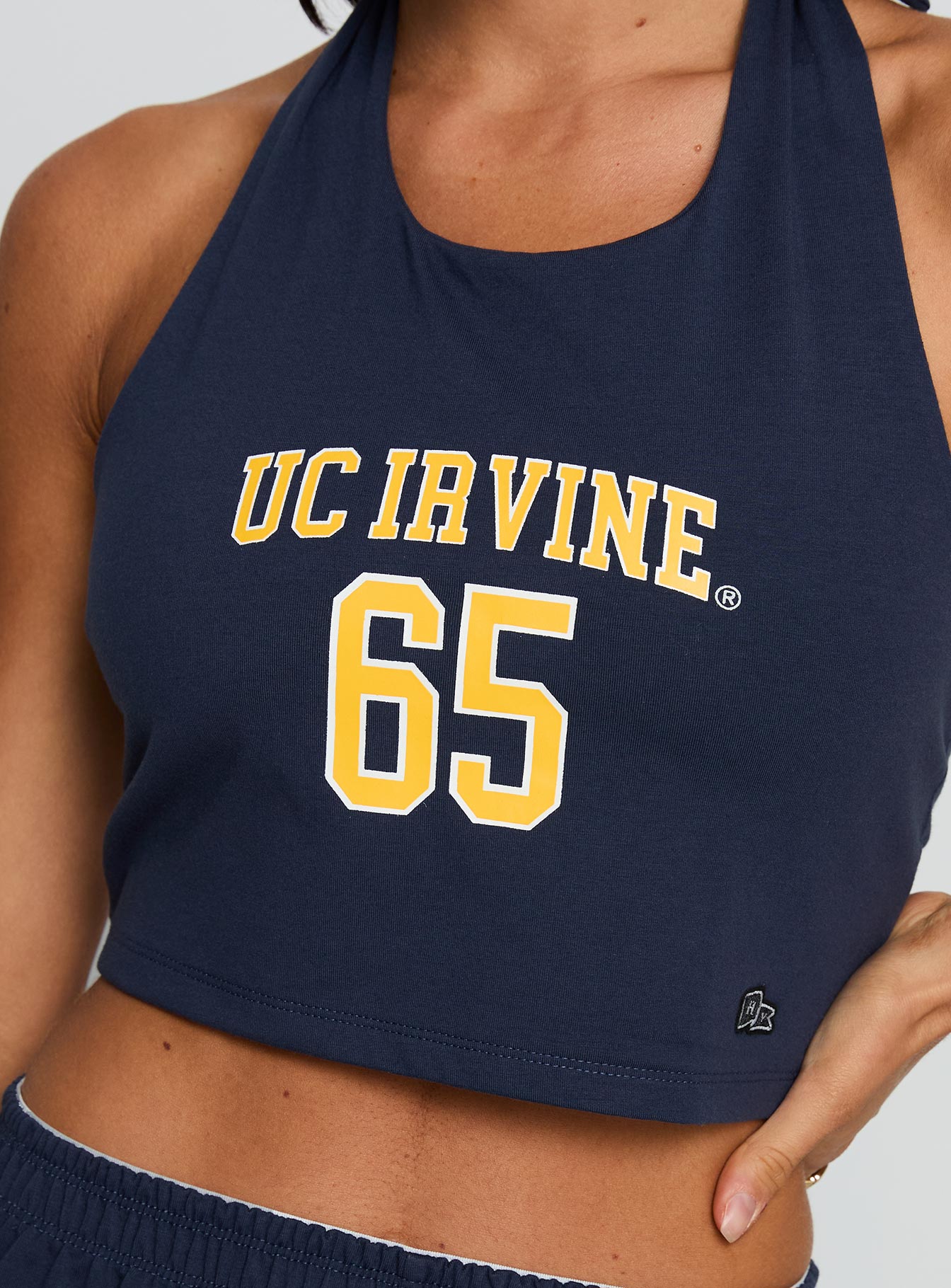 UC Irvine Tailgate Halter Top Blue、mySite、solidvoid