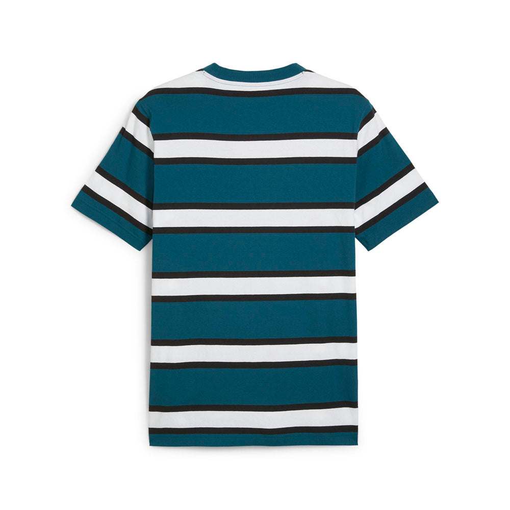 Squad Striped Crew Neck Short Sleeve T-Shirt、mySite、gtrtttuynbv