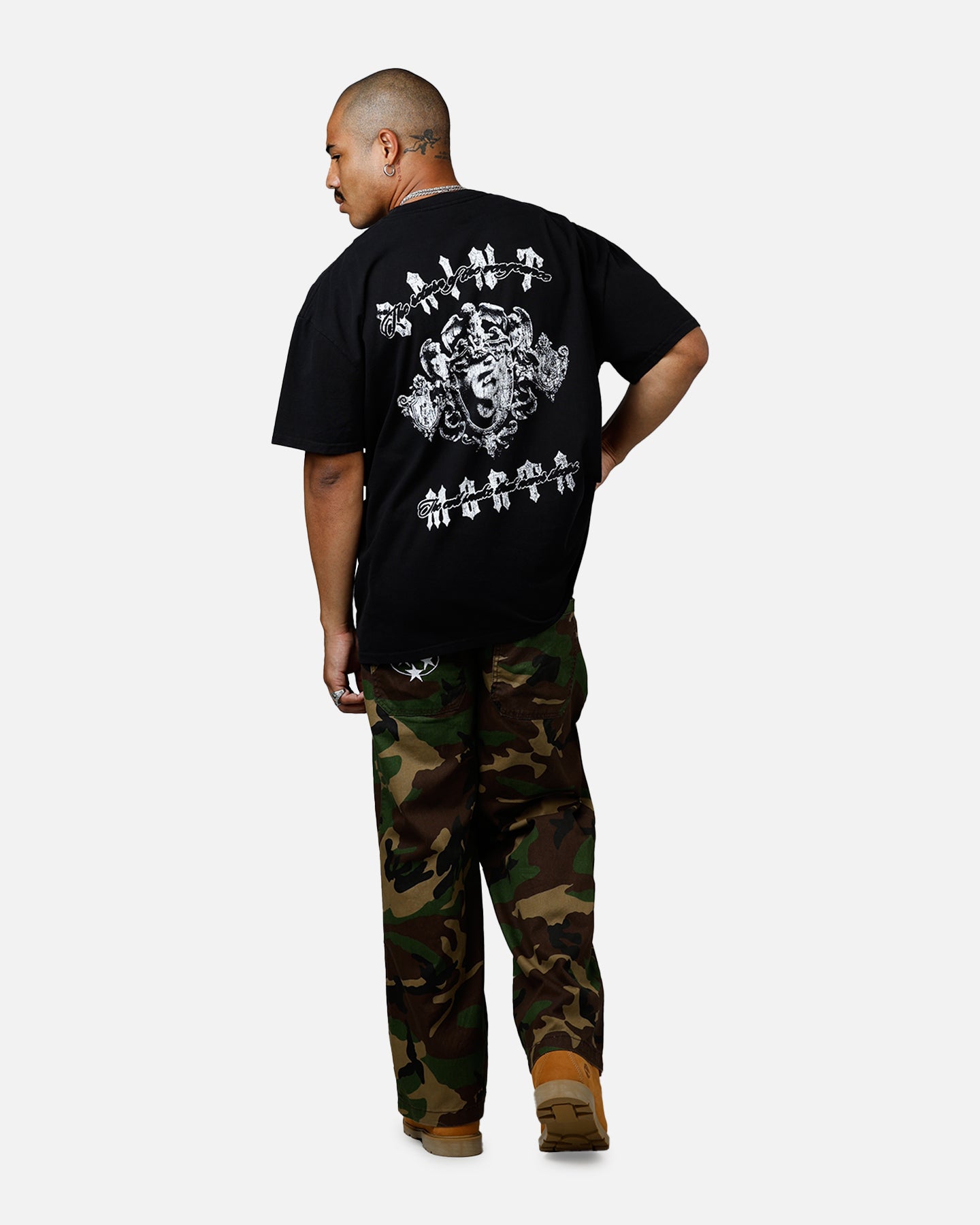 Saint Morta Sleepless Boxy T-Shirt Black、mySite、zt4zffjzw