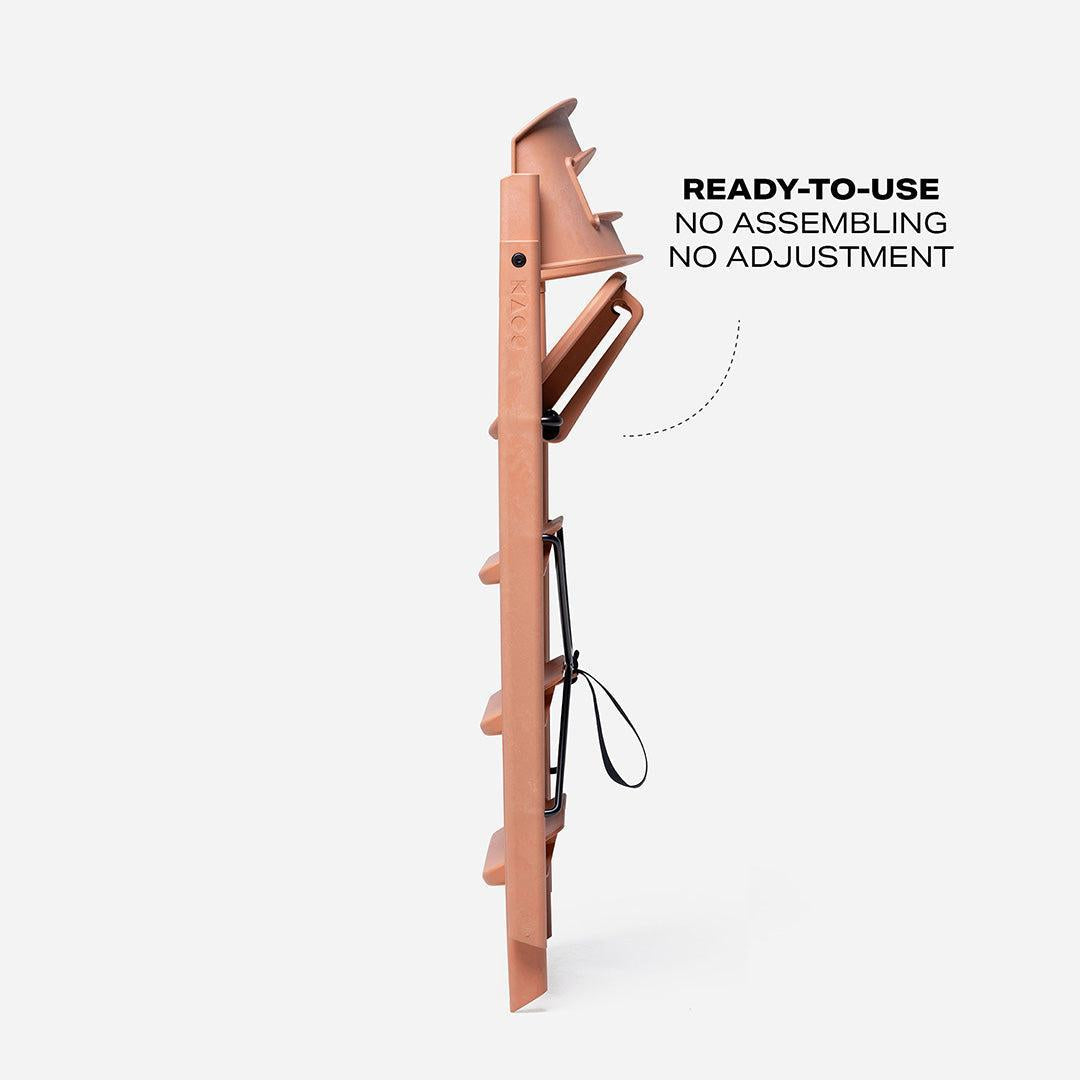  KAOS ReKLAPP® Highchair - Terracotta Pink、mySite、merchandisen