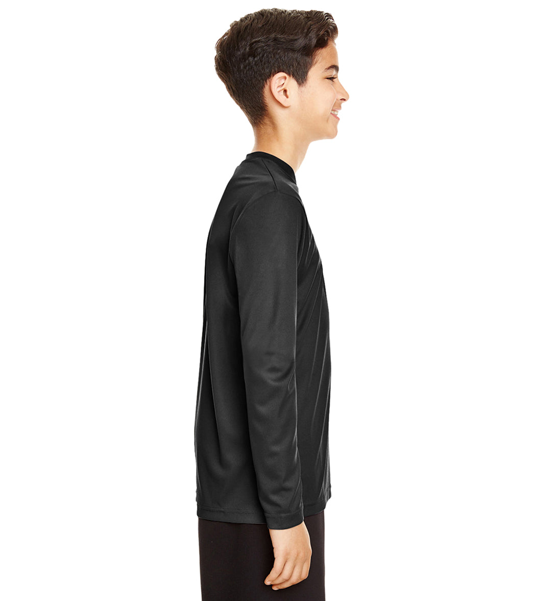 Team 365 Youth Zone Performance Long Sleeve T-Shirt、mySite、noshort