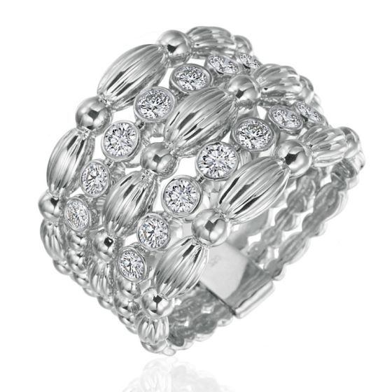 Gumuchian Nutmeg 18k Gold Small Five Row Ring、mySite、hinf8tx79