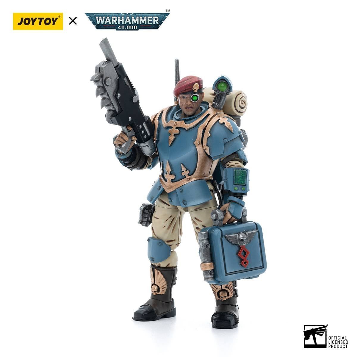 Warhammer 40k Astra Militarum Tempestus Scions Squad 55th Kappic Eagles Medic (1/18 Scale)、mySite、hgirdovlk
