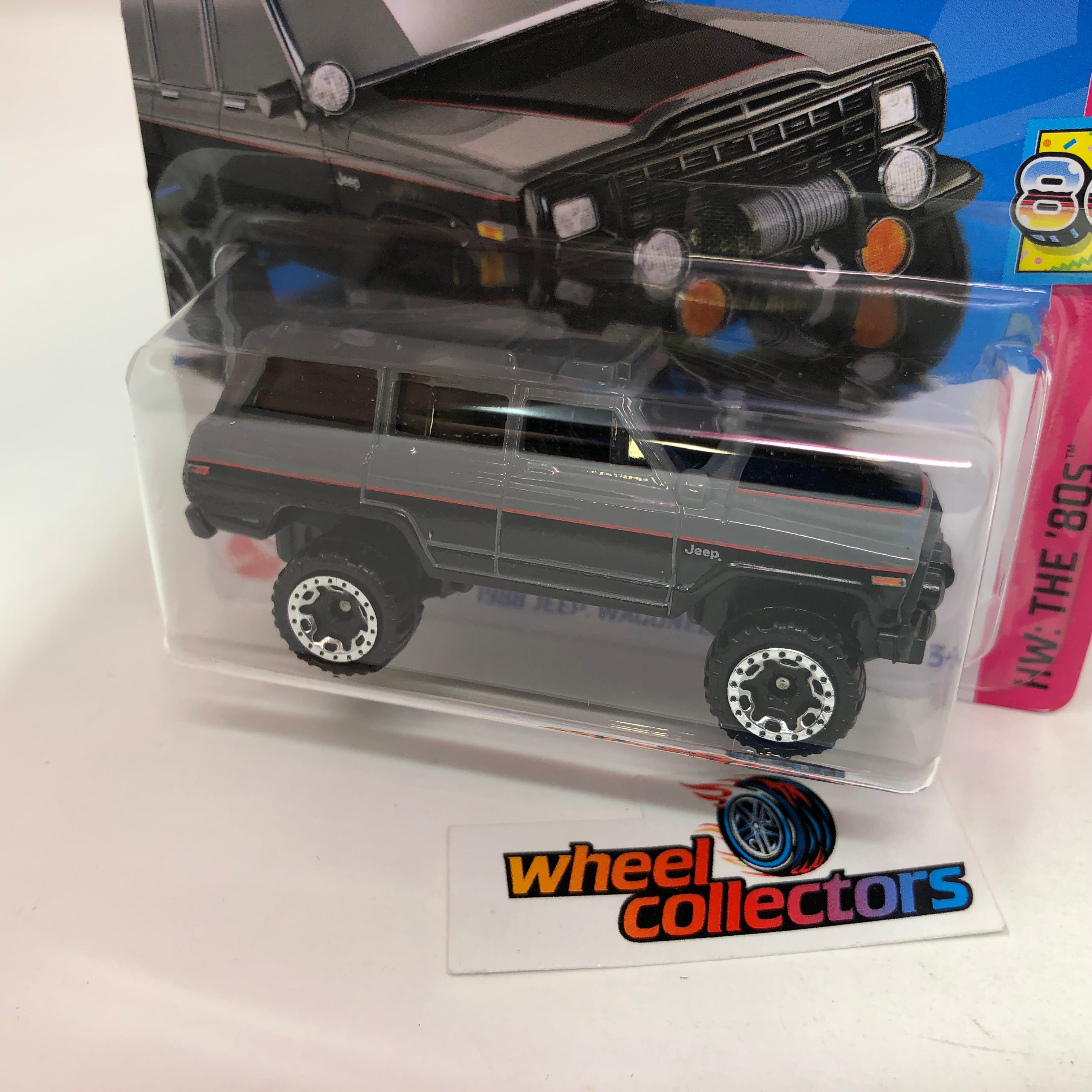 1988 Jeep Wagoneer #52 * Grey * 2023 Hot Wheels Case D Short Card、mySite、hgirdovlk