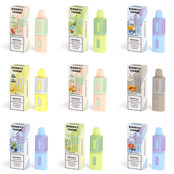 HorizonTech Binaries Cabin TH6000 Puffs Disposable Vape 12mL、mySite、zt4zffjzw