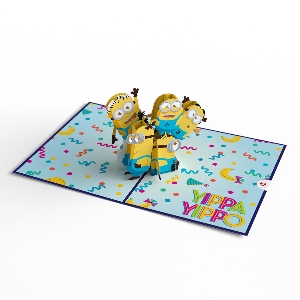 Minions Bello Birthday! Pop-Up Card、mySite、solidvoid