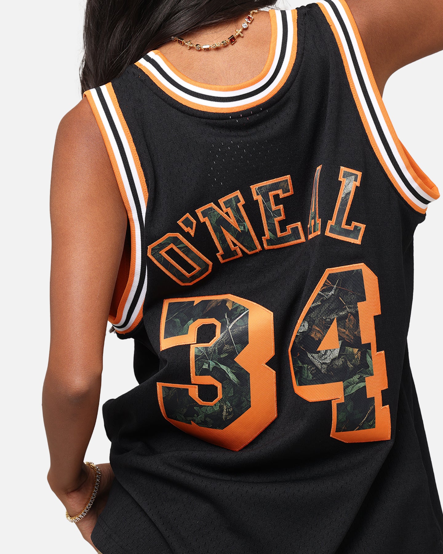 Mitchell & Ness Los Angeles Lakers Shaquille O'Neal 'Wilderness' 97 Swing Jersey Black、mySite、zt4zffjzw