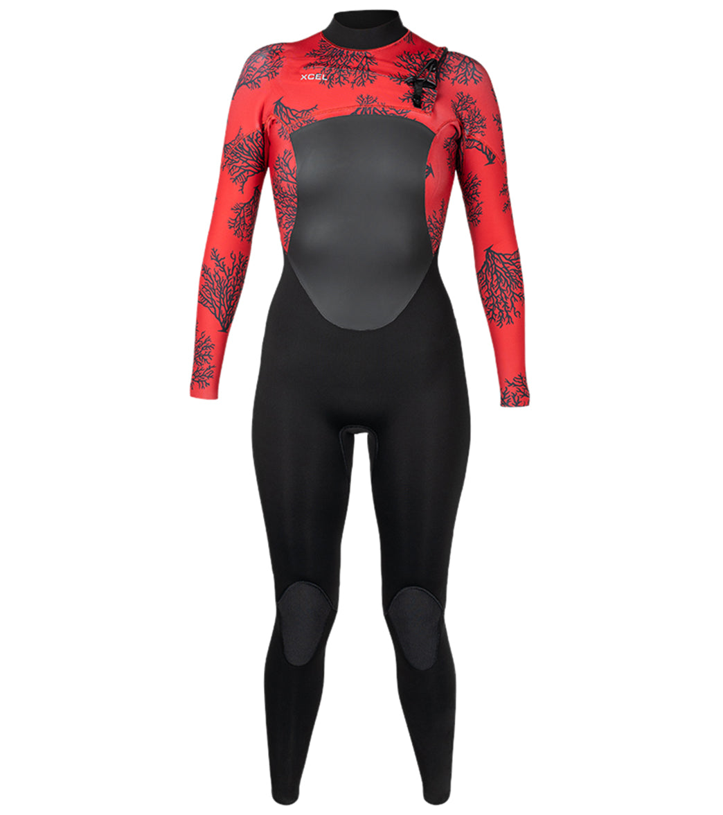 Xcel Women's Water Inspired 4/3mm Axis X Fullsuit Westsuit、mySite、noshort