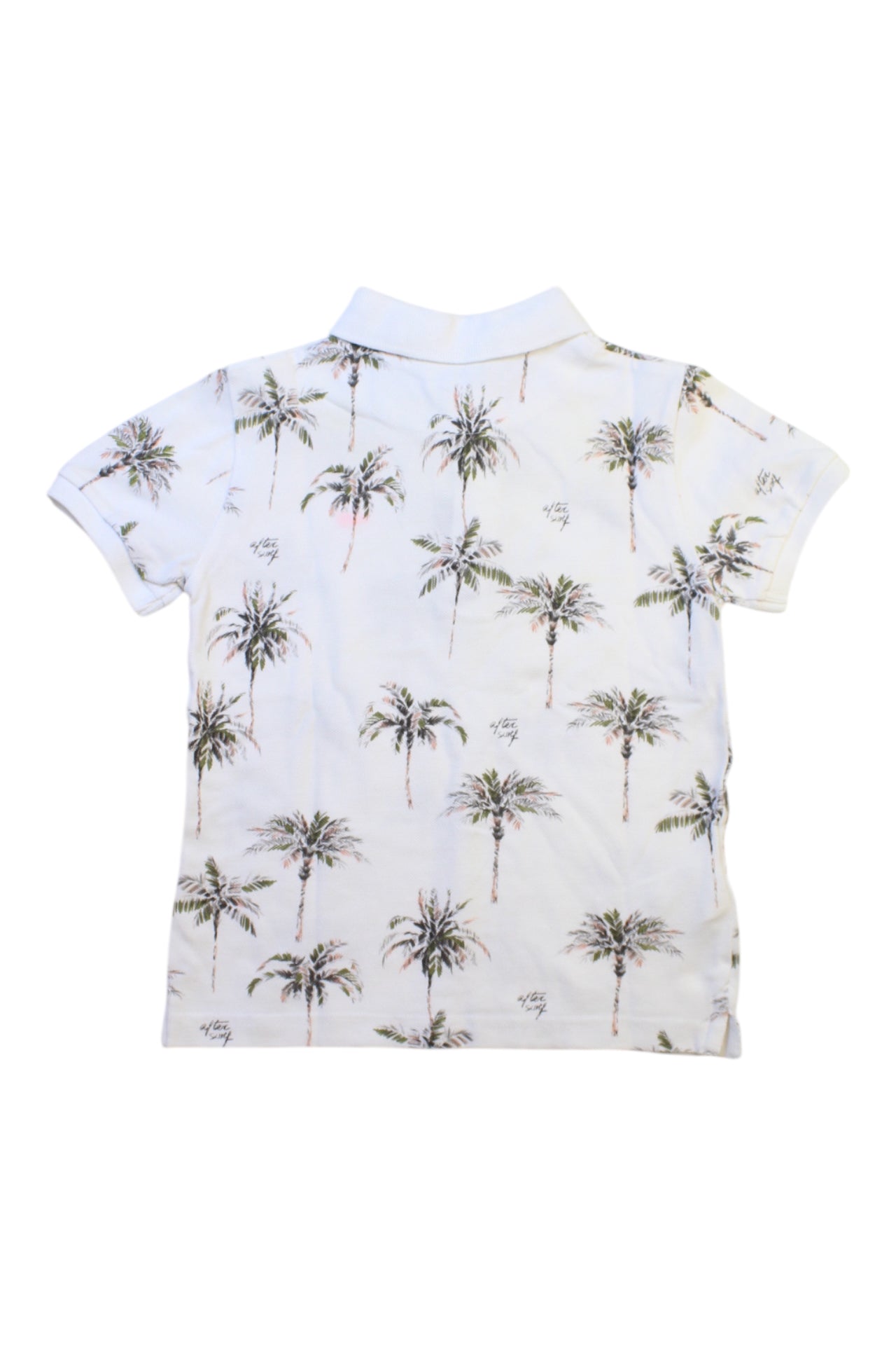 Mayoral Palm Tree Short Sleeve Polo - Size 5T、mySite、g9winljtr