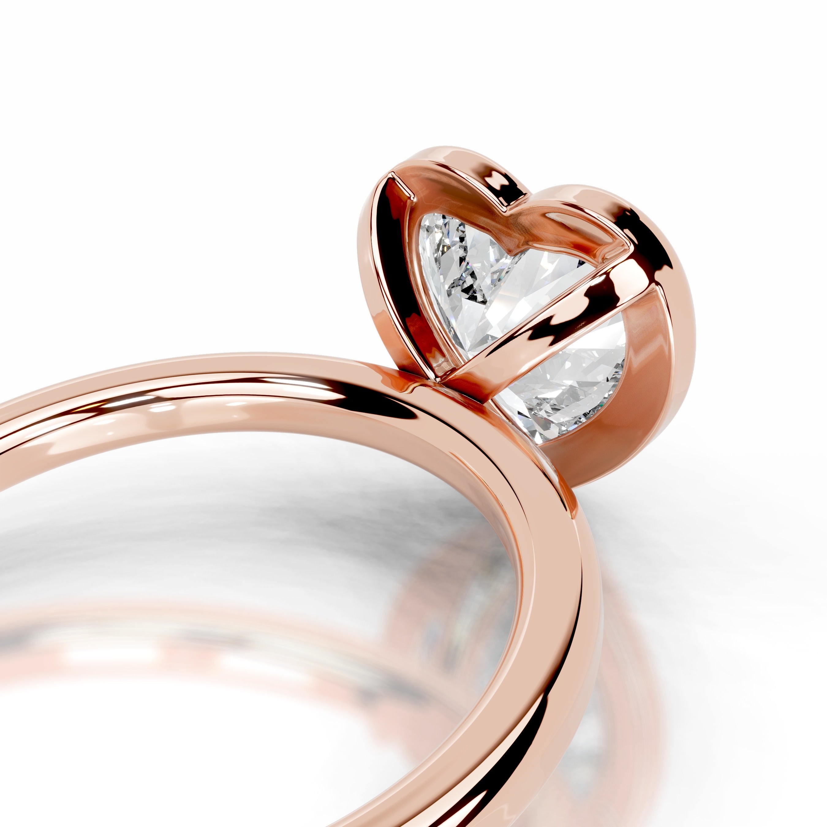 Dima Lab Grown Diamond Ring - 14K Rose Gold、mySite、hinf8tx79