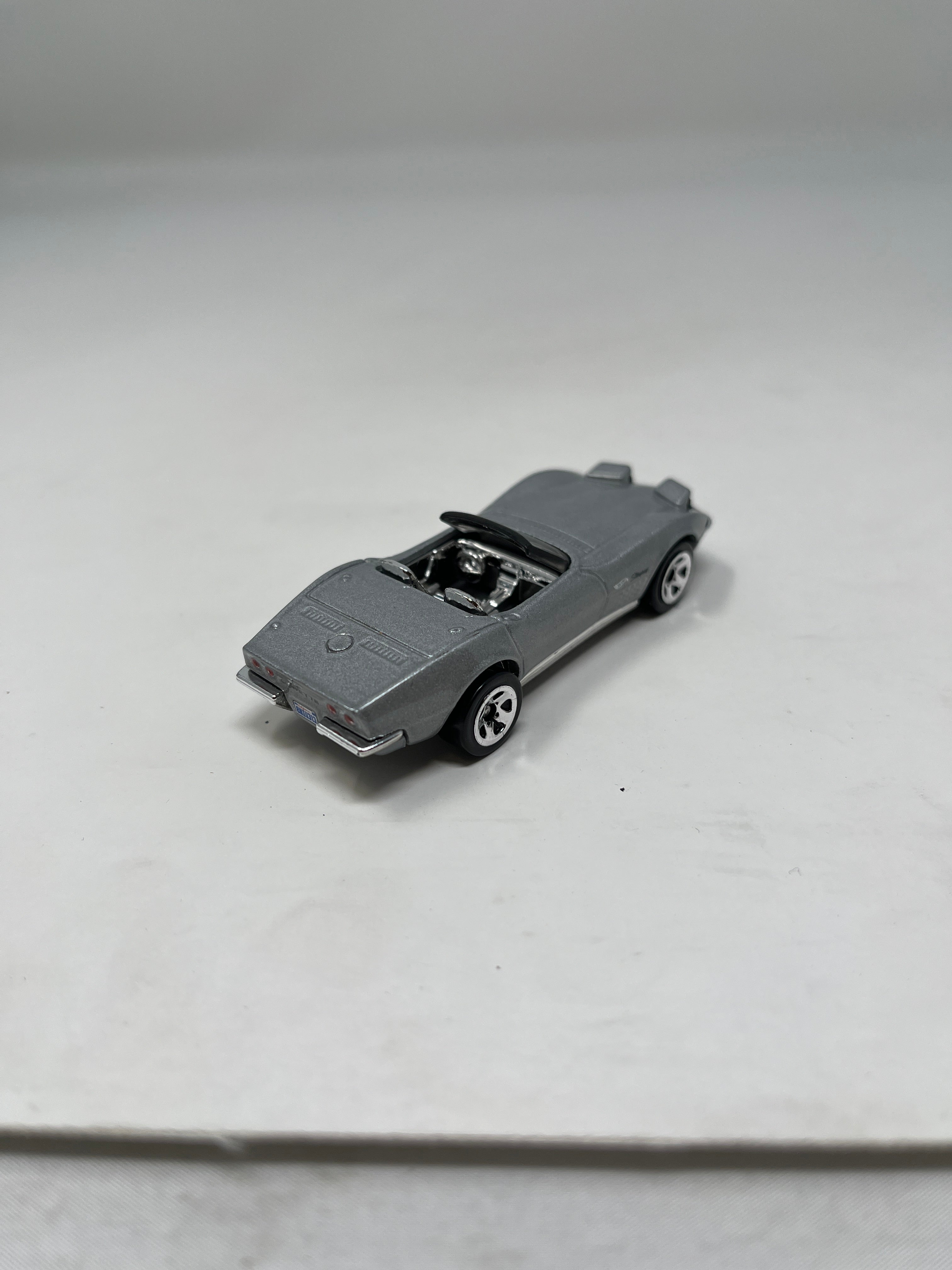 1972 Stingray Corvette Convertible * Silver * Hot Wheels 1:64 scale Loose diecast、mySite、hgirdovlk
