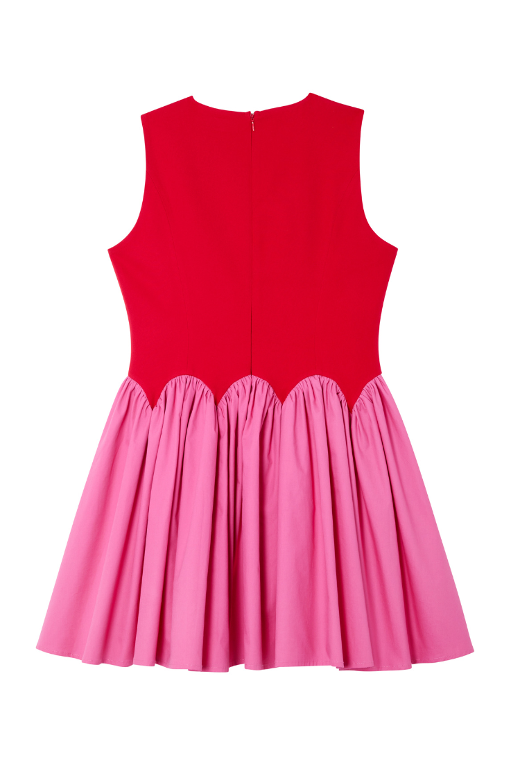 Red and Pink Mini Monika Dress、mySite、solidvoid