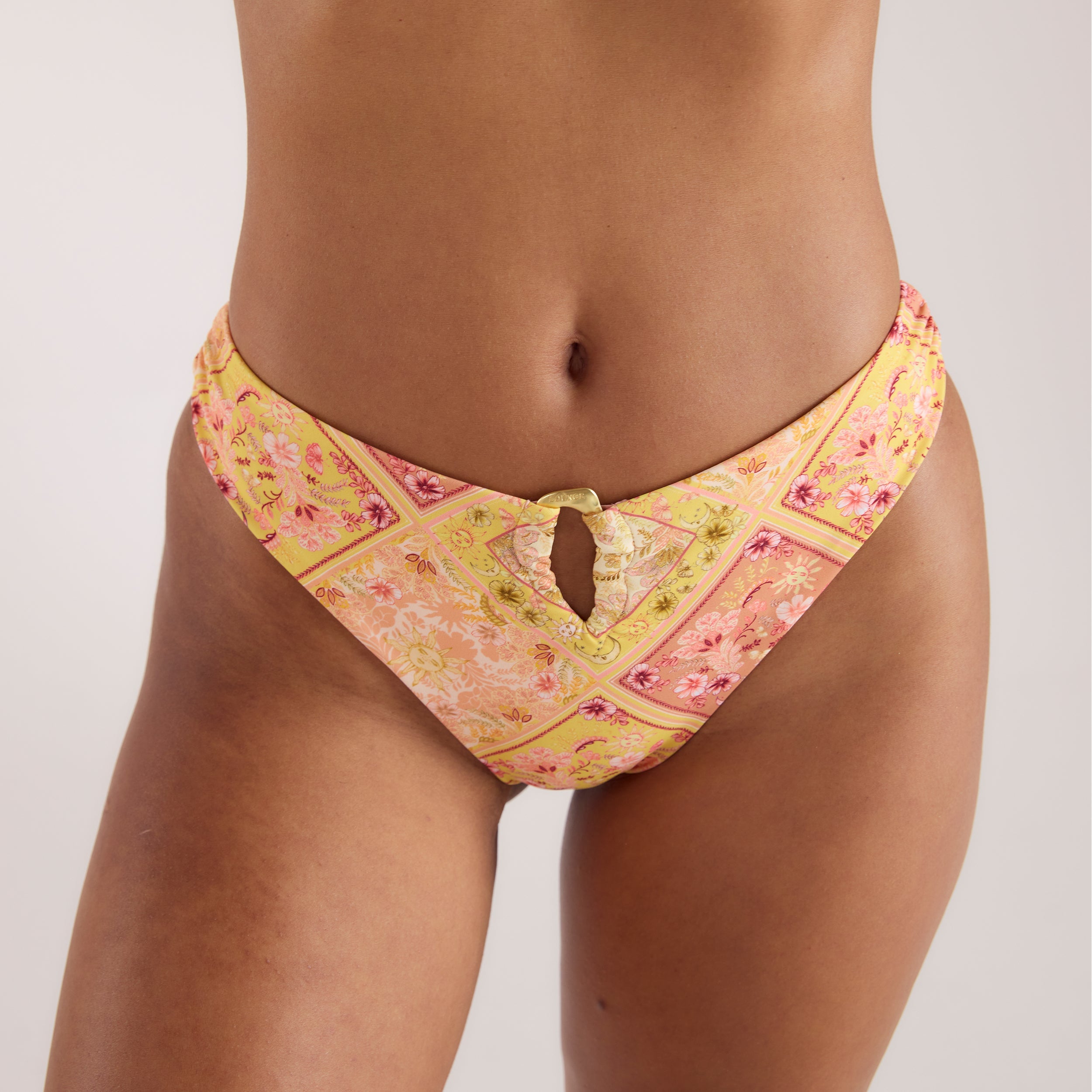 Celestial Front Gather Bikini Briefs - Celestial Print、mySite、bengalsvssteelers