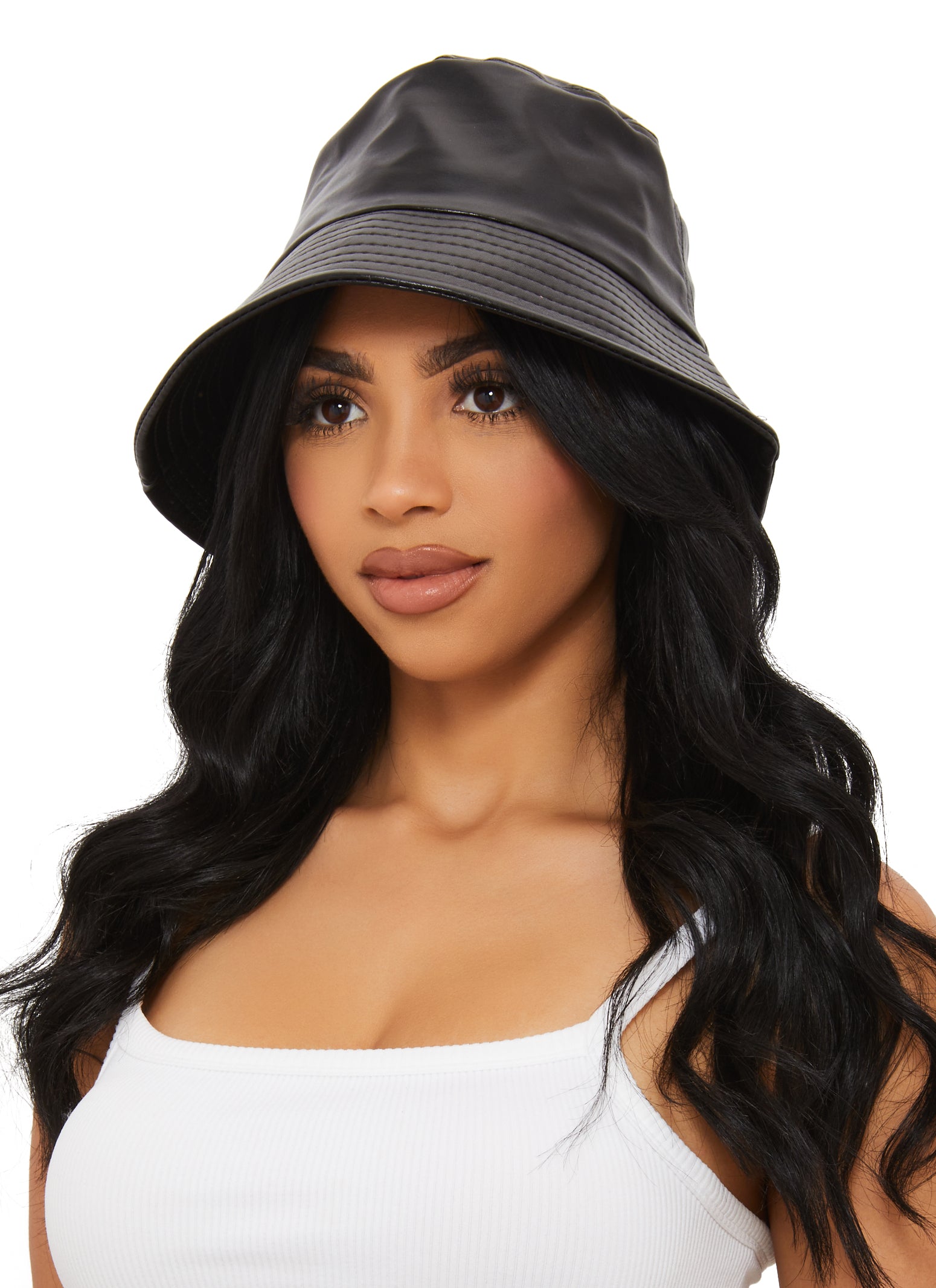 Metallic Foil Bucket Hat、mySite、camillekostekn