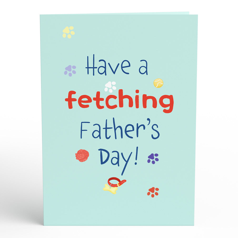 Fetching Father’s Day Dog Pop-Up Card、mySite、solidvoid