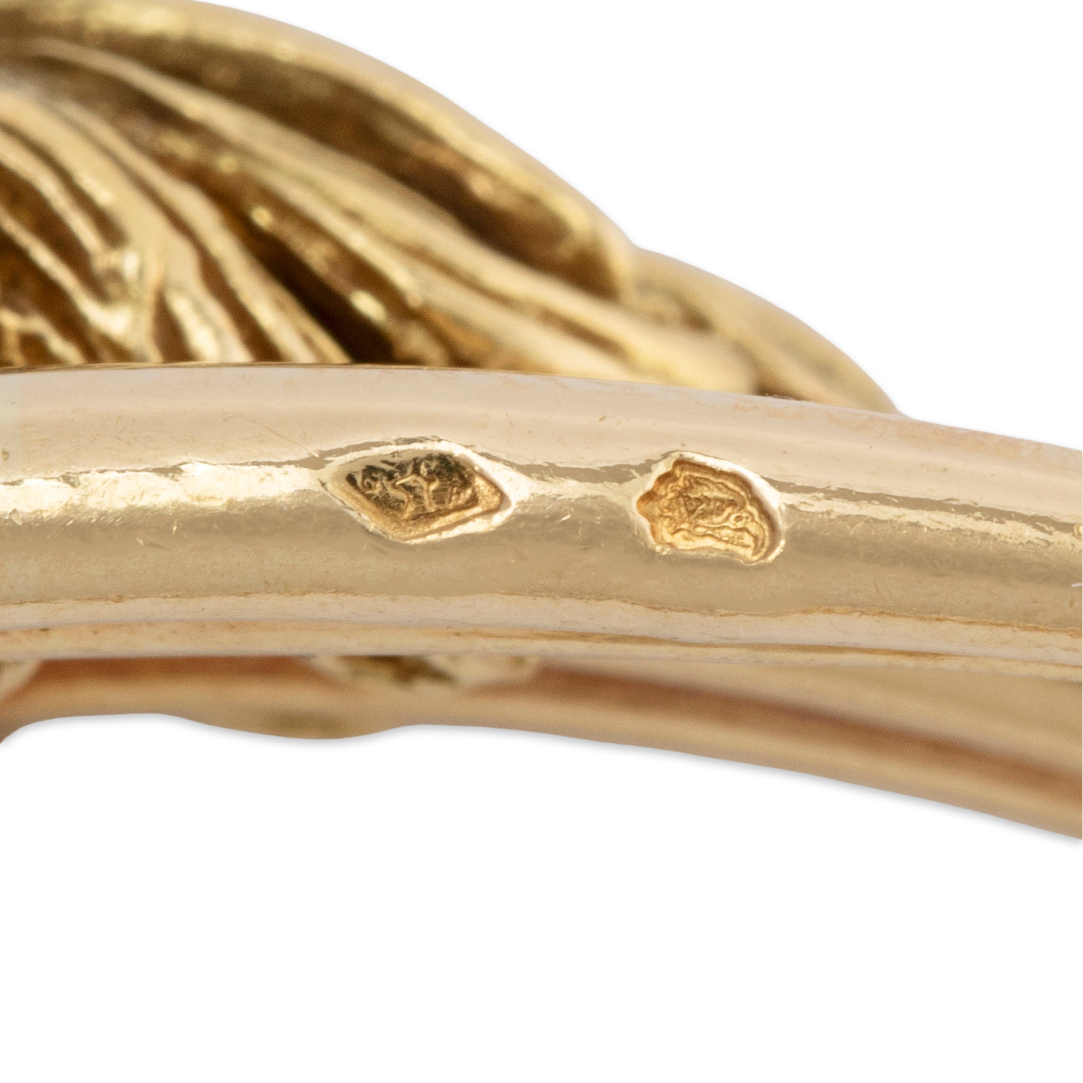 Antique Georges Fouqueti猫re French 18k Gold Ruby Horse Bangle Bracelet 6.5、mySite、hinf8tx79