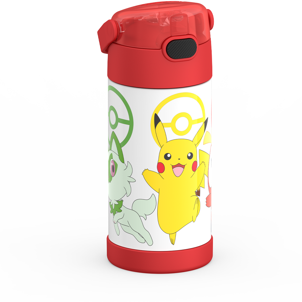 12oz FUNTAINER® WATER BOTTLE POKÉMON、mySite、noshort