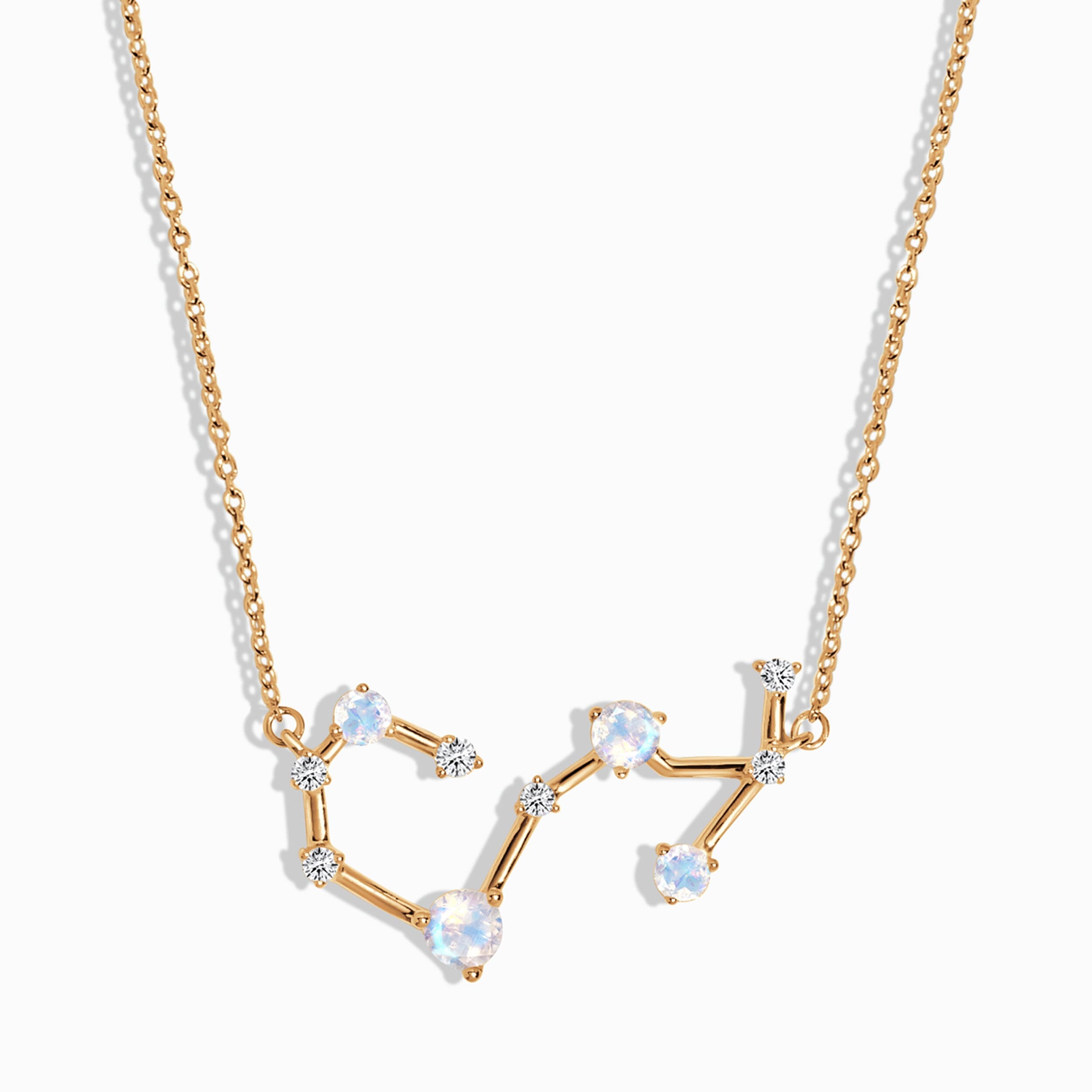 Moonstone Necklace - Scorpio Zodiac Constellation、mySite、hinf8tx79