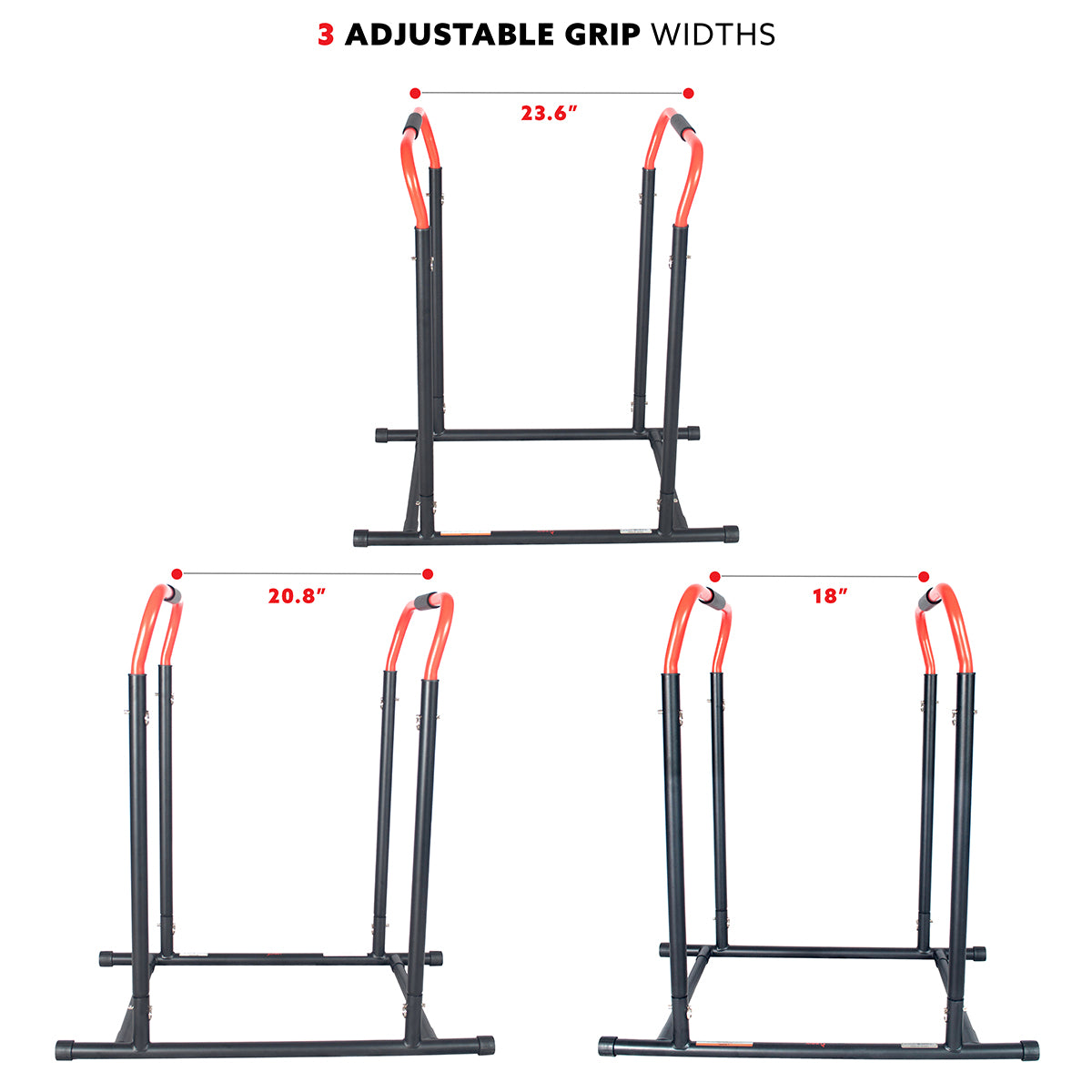  3 Levels Adjustable Dip Station、mySite、ghnorth