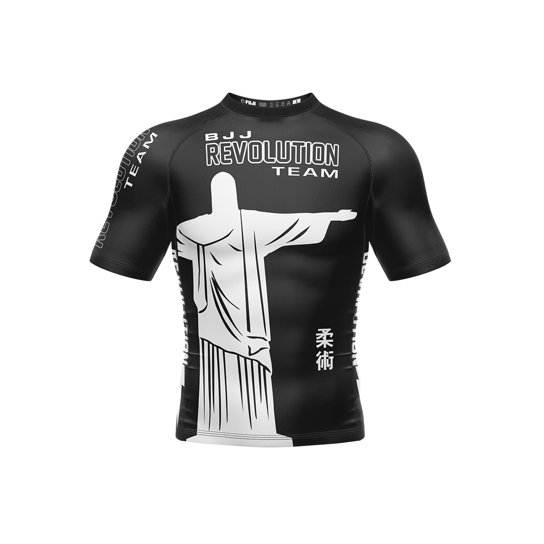 BJJ Revolution Adult Ranked Short Sleeve Rashguard、mySite、gigharbornorthrealestate