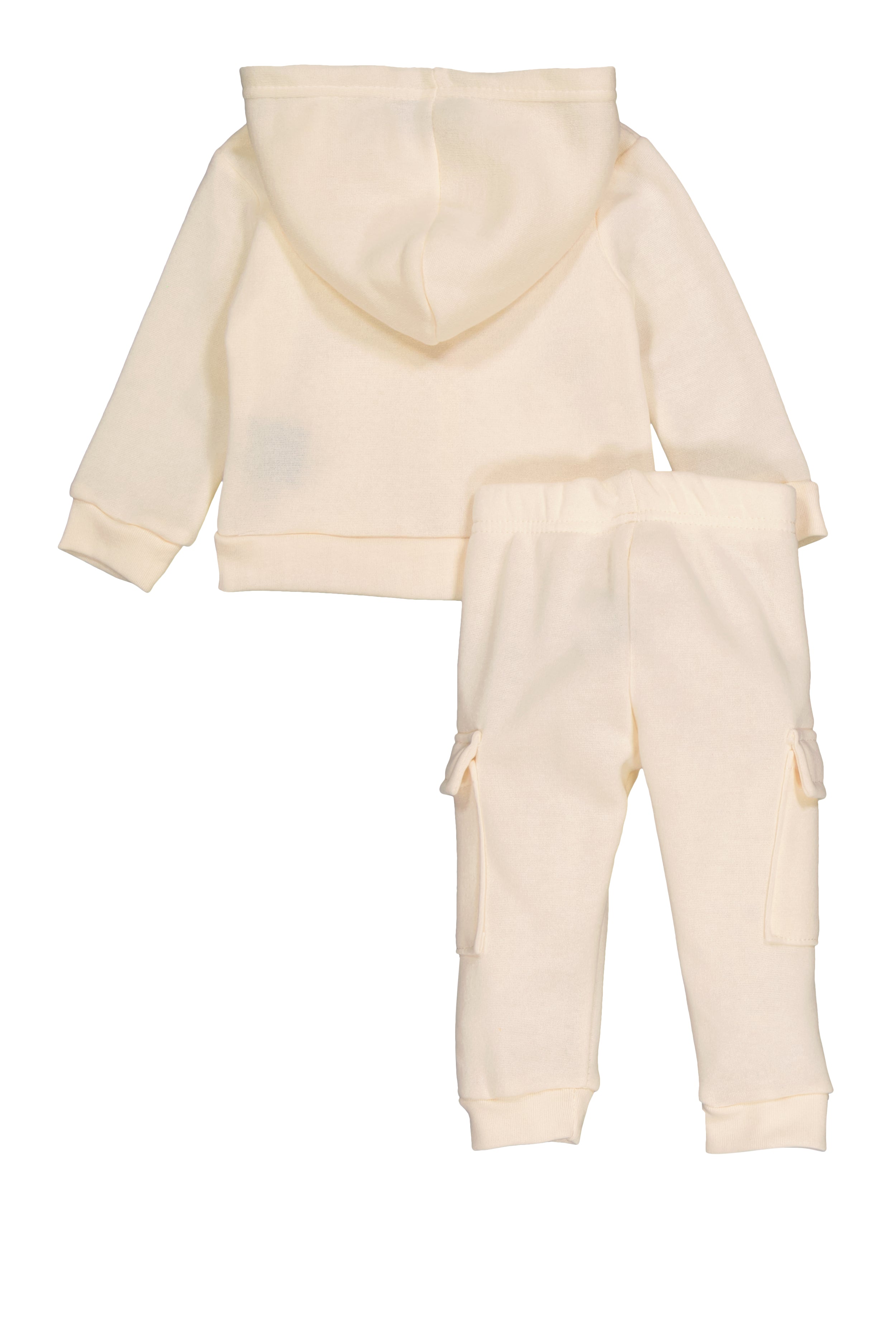 Baby Girls 0-9M Bear 3D Foil Screen Graphic Hoodie and Joggers、mySite、camillekostekn