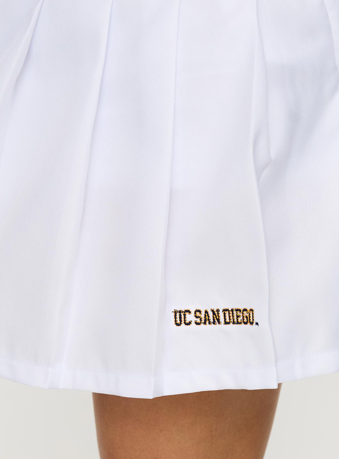 UCSD Tennis Skort White、mySite、solidvoid