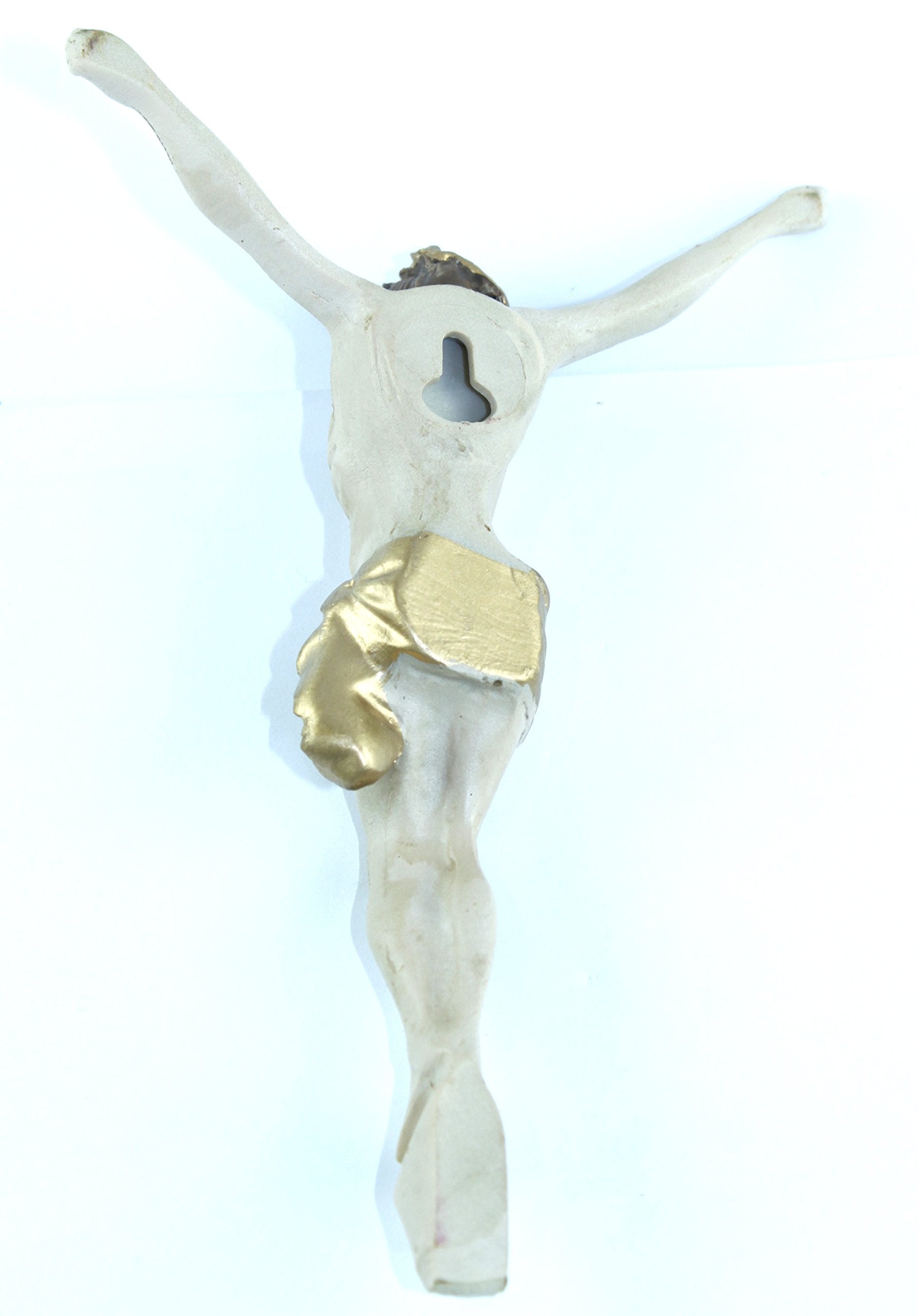 Holy Land Market Beautiful Piece of Art Wall Crucifix or Corpus of Our Lord - 6 Inches (Ready for Hanging)、mySite、topwebapps