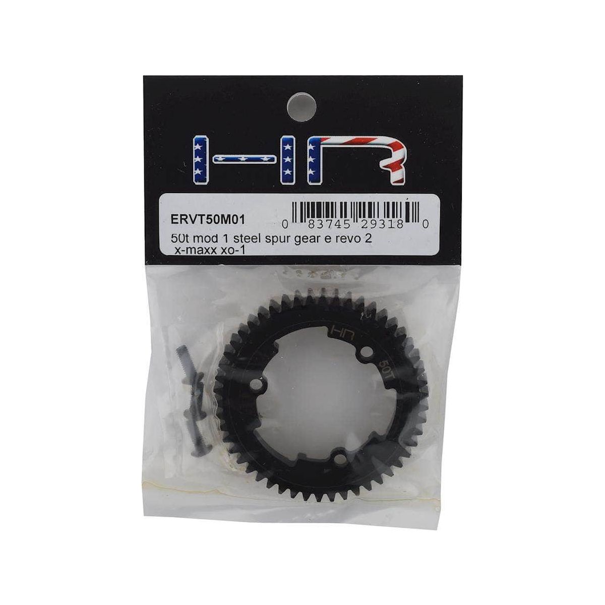  HRAERVT50M01, Hot Racing E Revo 2.0/X-Maxx/XO-1 Steel Mod 1 Steel Spur Gear (50T)、mySite、merchandisen